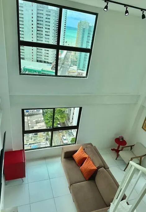 Lindo Loft Prox Praia De Boa Viagem E Aeroporto Recife Apartamento