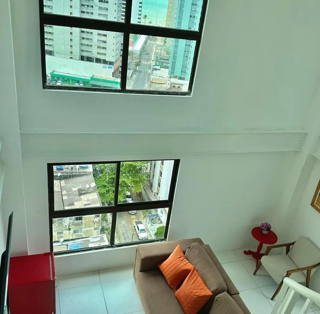 Apartamento Lindo Loft Prox Praia De Boa Viagem E Aeroporto Recife